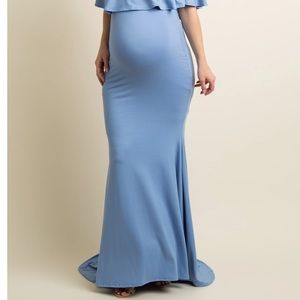 X-Large pinkbrush mathernity dress